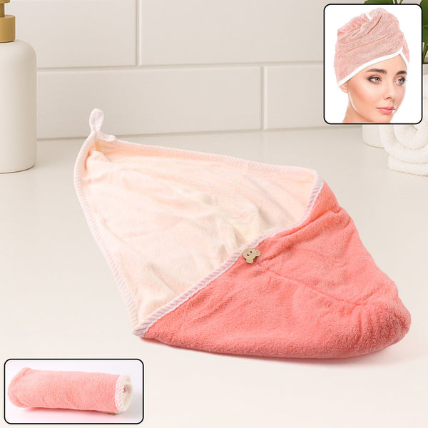 Hair Drying Magic Hair Cap Towel Wrap for Women Bath Towels (1 / Mix Design) Hair accessories
