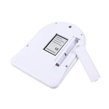 Modern 10 kg digital weighing scale for home use.