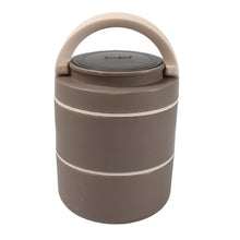 Ganesh Smart Stack 2-Layer Stainless Steel Leak-Proof Lunch Box for Office, School, Picnic