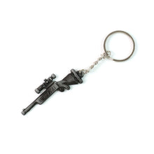 Mini Gun Metal Keychain