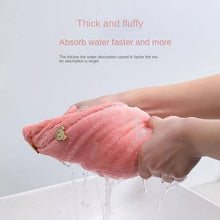 Hair Drying Magic Hair Cap Towel Wrap for Women Bath Towels (1 / Mix Design) Hair accessories