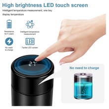 0726 Smart Vacuum Insulated Water Bottle with LED Temperature Display (1 Pc / Multicolor)