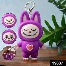 Cartoon Character Face Changing Keychain Toy