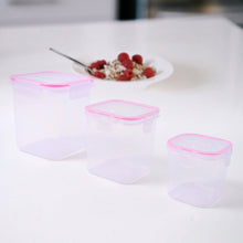 Kitchen Storage Container Set Of 3 Pcs (250, 500, 1000 ML)