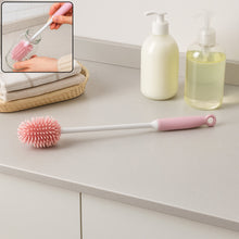 Silicone Bottle Brush Cleaner Brush for Hydro Flask/Vacuum Sports Bottle Vases/Glassware/Water Bottle Cleaner Brushes, for Washing Water Bottle