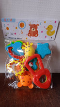 Plastic Baby Rattle Toys 5 Pcs Set