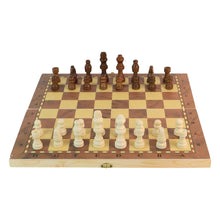 Foldable Wooden Chess Board Set (30 × 30 Cm / 1 Set)