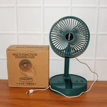 Sensor Foldable Mini Desk Fan with Adjustable Height and Angle (1 Pc)