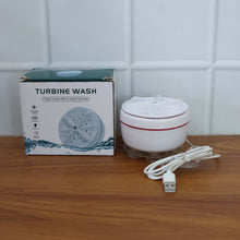 Mini Turbo Washing Machine – Portable USB-Powered Washer for Home, Camping, College & Small Spaces