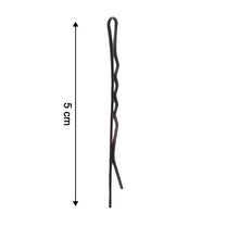Medium Black Hair Bobby Pins (24 Pc)